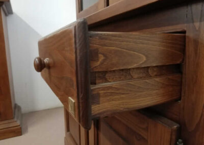 Cassetto in legno massello